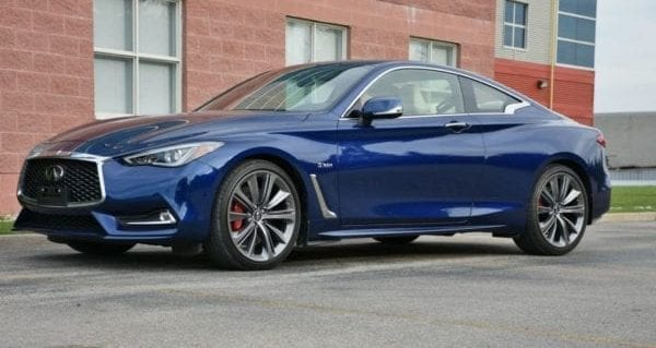 Infiniti Q60 Red Sport offers high-end motoring