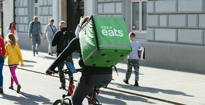 uber eats food delivrery Gig economy offers new efficiencies for public sector