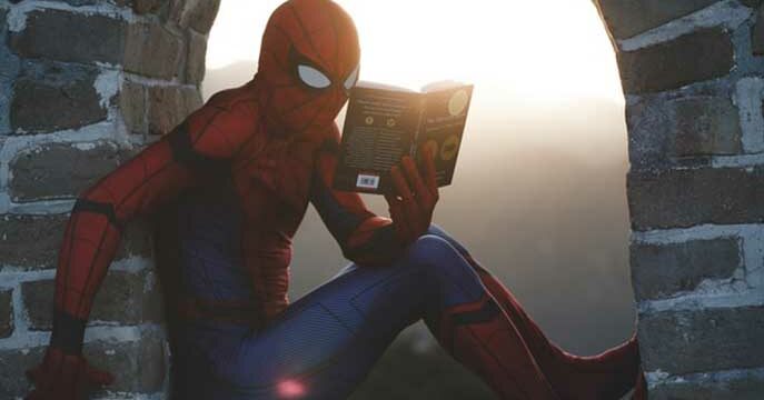 Spider man reading How to increase your reading speed