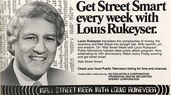 Remembering Wall Street Week with Louis Rukeyser