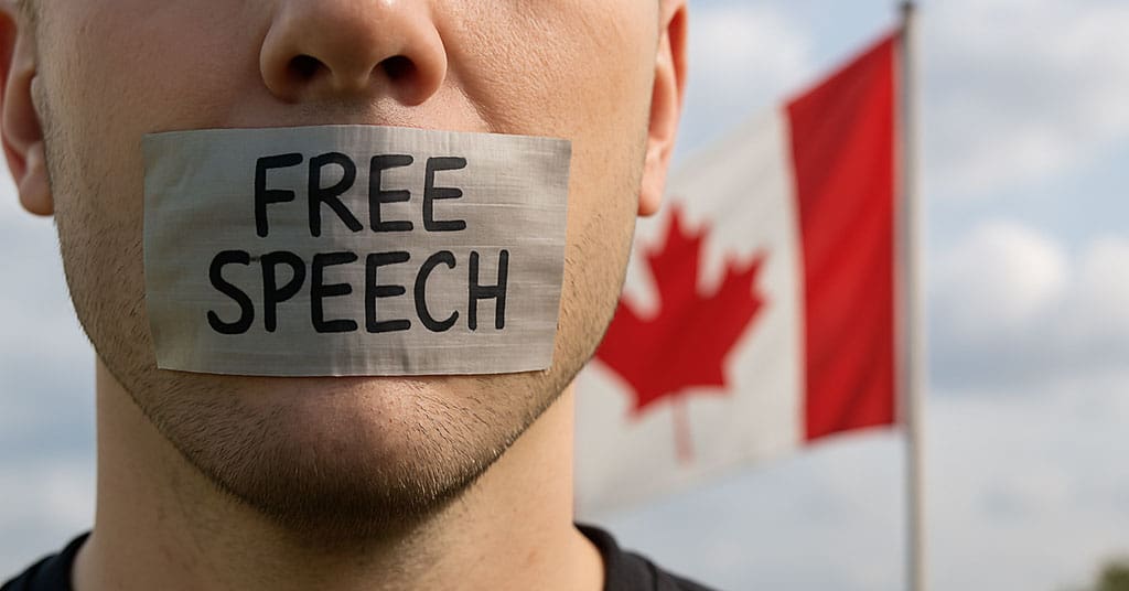 Canada caves when free speech is under fire