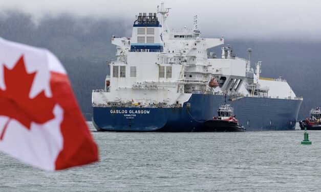 LNG export marks beginning of Canadian energy independence
