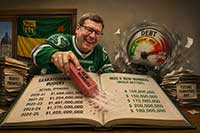 The Saskatchewan government has overspent its budget for five years, doubling the provincial debt. See how this financial mismanagement impacts your family