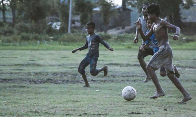 Even war cannot extinguish football’s power to give people hope