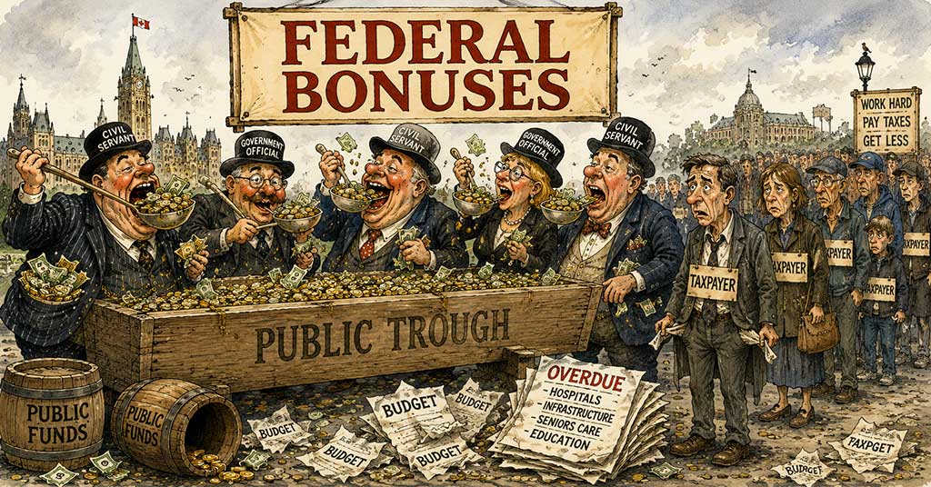 Ottawa’s bonus culture makes failure pay