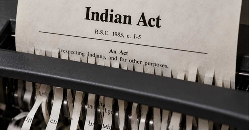 Frontier Centre for Public Policy welcomes calls to abolish Indian Act